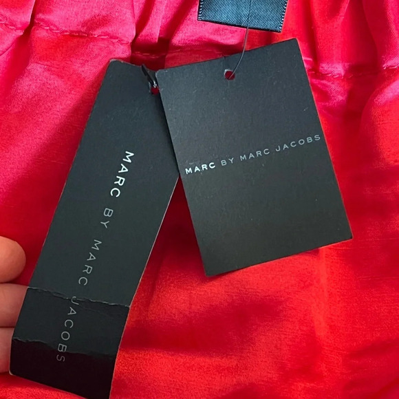 Marc Jacobs tube dress fucshia designer wedding silk linen blend size small - Picture 8 of 11